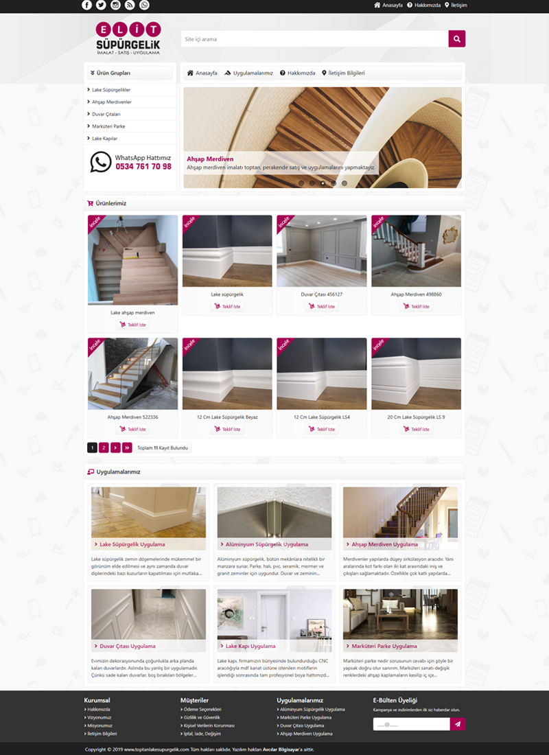 Elit Süpürgelik - Firma Web Tasarım
