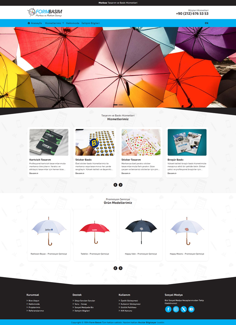 Form Basım - Firma Web Tasarım