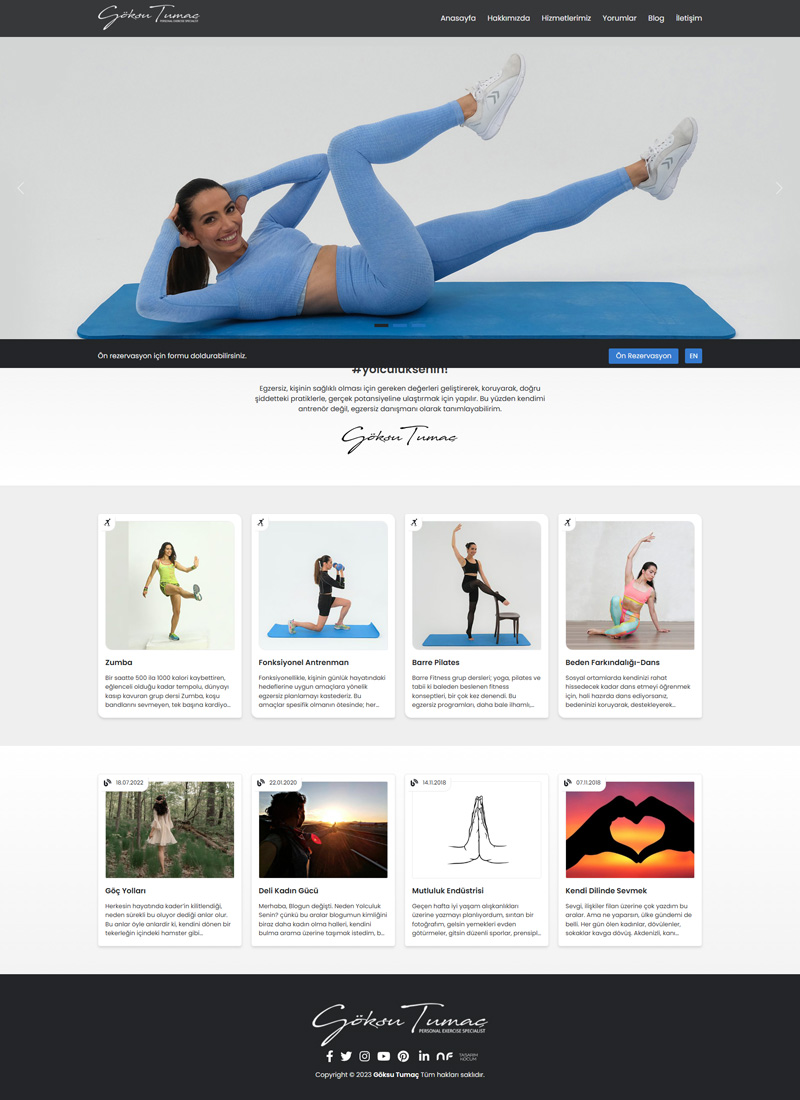 Göksu Tumaç  - Firma Web Tasarım