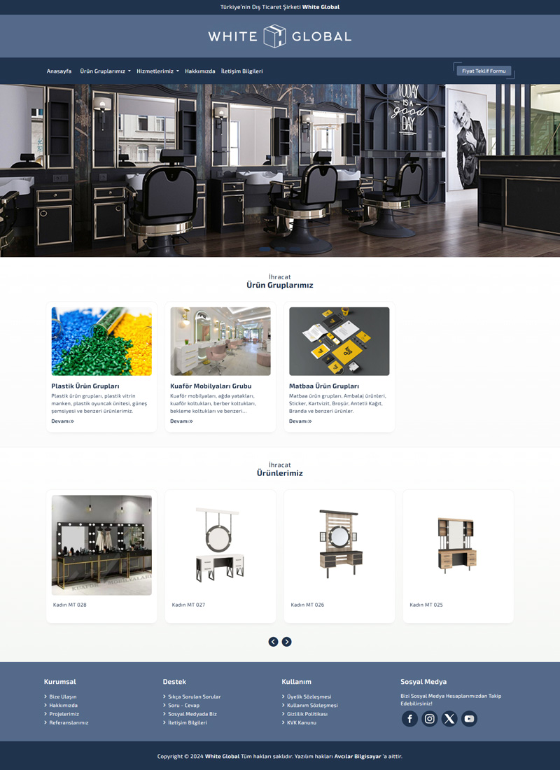 White Global - Firma Web Tasarım